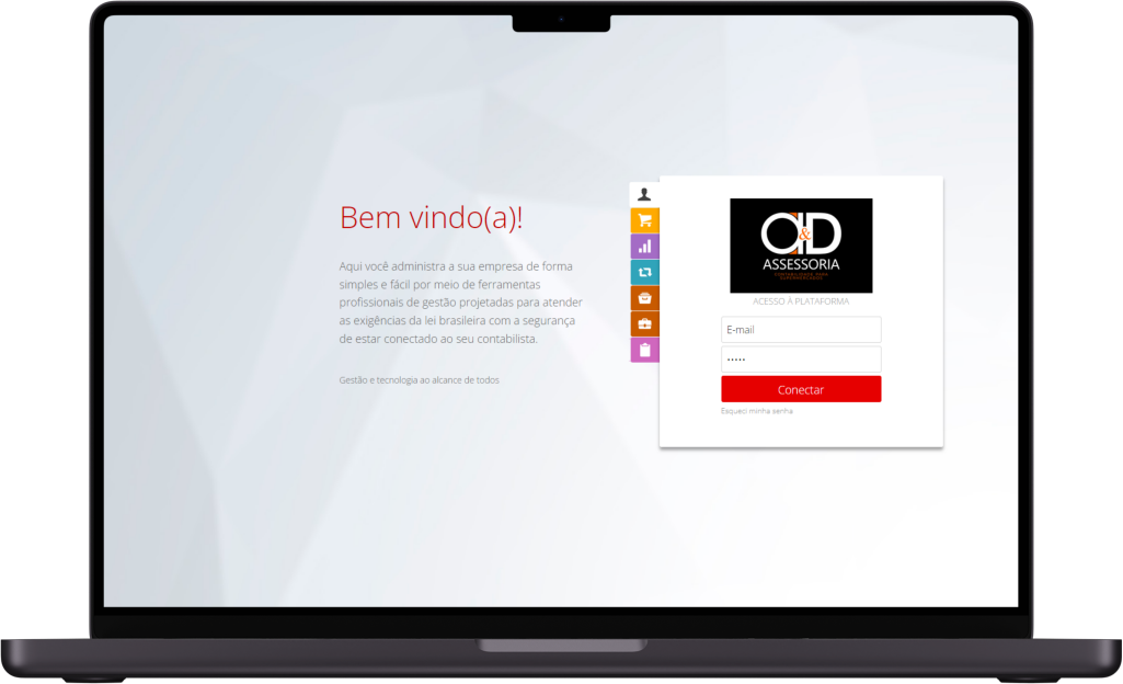 Tela login - Waveerp